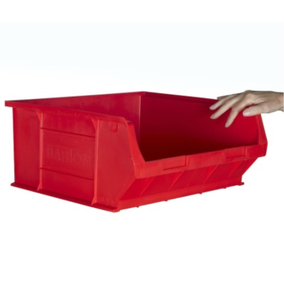 Topstore Container L375 x W420 x H182mm - Red