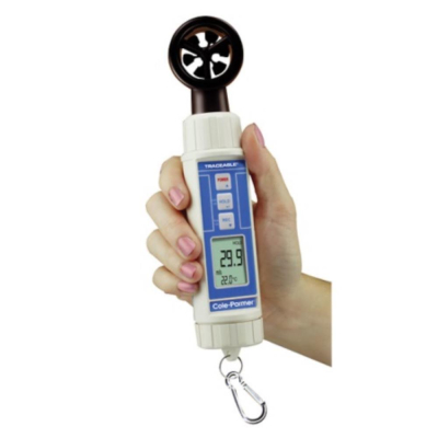 Digi-Sense Traceable Vane Thermoanemometer/Hygrometer Pen with Calibration
