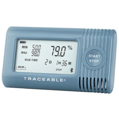 Traceable Temperature/Humidity Bluetooth Enabled Data Logger Compatible with TraceableGO App and Tra