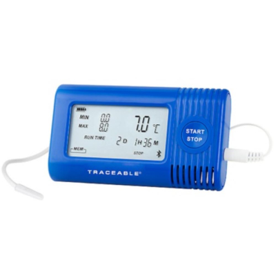 Traceable Temperature Bluetooth Enabled Data Logger Compatible with TraceableGO App and TraceableLIV