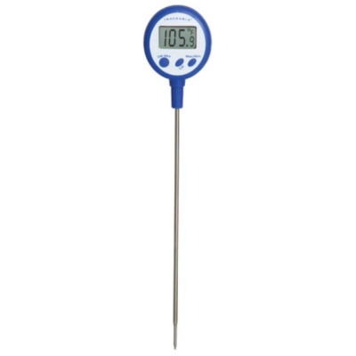 Traceable Precision Lollipop Digital Thermometer with Calibration; Integrated