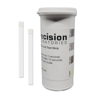 Peracetic Acid Test Strips 0-500 m