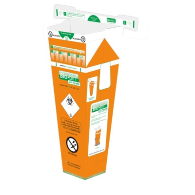 Bio bin 6ltr Orange