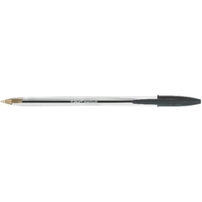 Bic Cristal Medium Ball Point Pens - Black