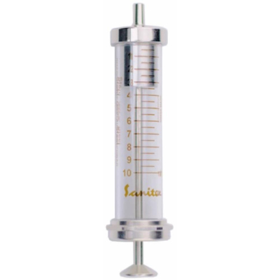 Syringe 2ml Metal Piston Luer