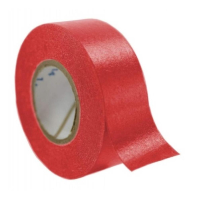Time Tape Labelling Tape - 19mm x 54.8m - Red