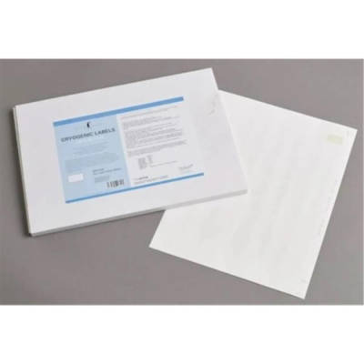 SLS Cryolabels White 24x13mm 119 Per Sheet