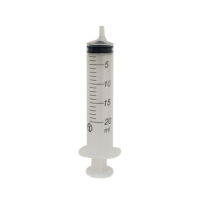 Terumo Syringe 20ml Eccentric Sterile Disposable and Without Needle