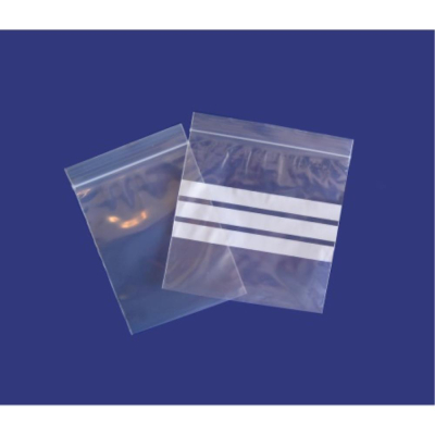 Bags. PE. resealable. 185 x 125mm plain