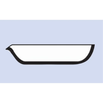 Basin Porcelain 100ml Flat Bottom