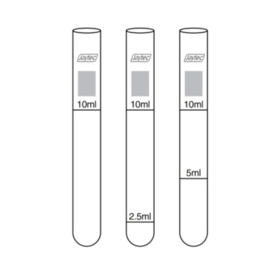 Tube Reductate 5 and 10ml Glass Dairy