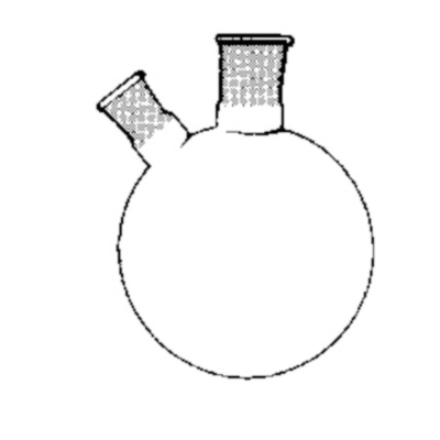 Flask 1L 2 Neck Round Bottom Interchange