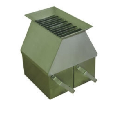 Riffle Box, Stainless Steel, 12x 6.5mm Slots, with 3 Containers