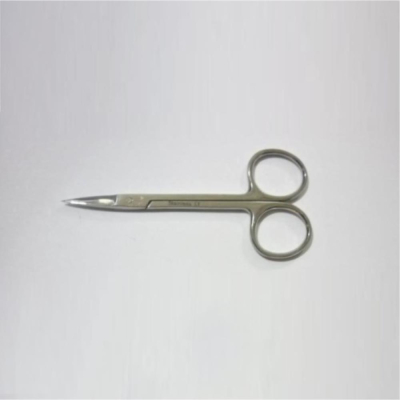 Scissors Iris 100mm Curved StSteel