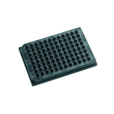 Krystal 2000 microplate Opaque Clear bottom 96 well Black