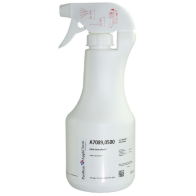 DNA-ExitusPlus - DNA and RNA Decontamination with Surface Trace Indicator - Spray Bottle - 500mL