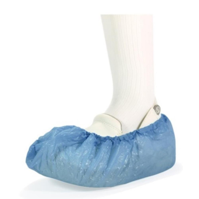 TuffGuard 2 Blue Polythene 14 Inch Overshoes