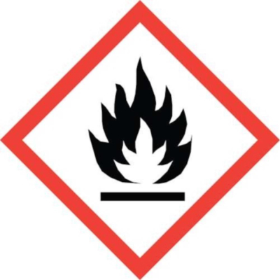 GHS-CLP Pictogram Labels Flammable Substances (GHSO2) 120 Labels