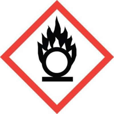 GHS-CLP Pictogram Labels Oxidising Substances (GHSO3) 120 Labels