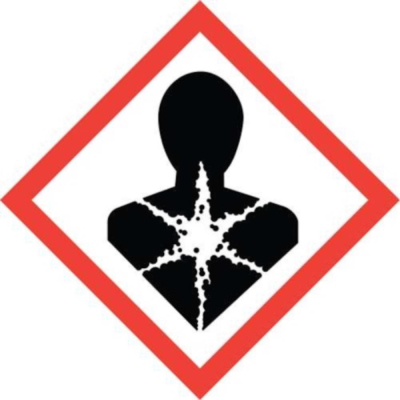 GHS-CLP Pictogram Labels Hazardous to Human Health Substances (GHSO8) 120 Labels