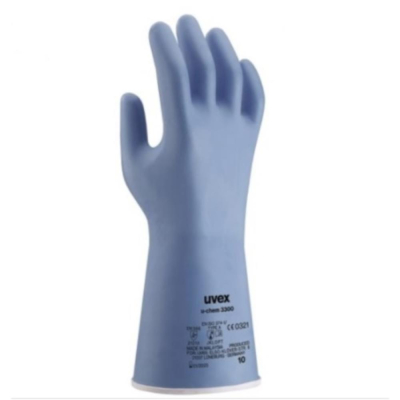 Uvex u-chem 3300 chemical gloves size 8