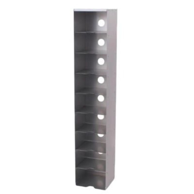 Wesbart Side Access Freezer Racking for 8x 2inch Cryoboxes 235H x 140W x 290D