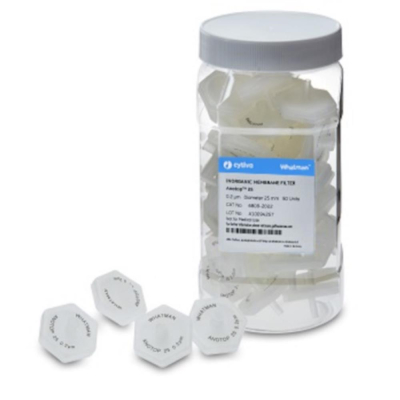 Whatman Anotop Syringe Filter Anopore 10mm 0.02um Sterile