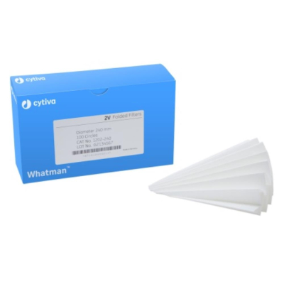 Whatman Grade 2V Qualitative Filter Paper Folded (Prepleated)