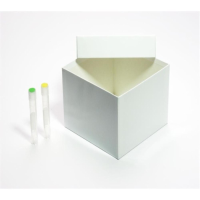 White Cryobox, 133x133x100mm, Undivided