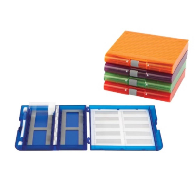 Heathrow Scientific Premium Plus Slide Box - 100 place