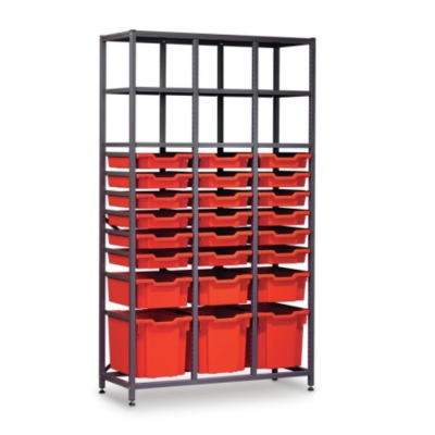 Gratnells Tall Treble Frame 1850mm Set 06