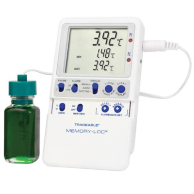 Traceable Memory-Loc Datalogging Thermometer with Calibration