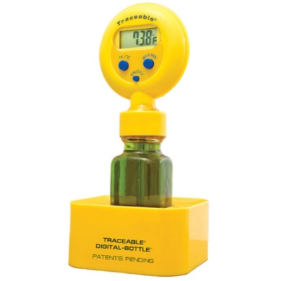 Traceable Digital Bottle Thermometer with Calibration