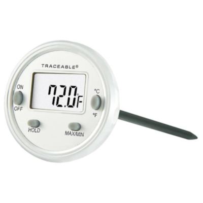 Traceable Metal Thermometer with Calibration
