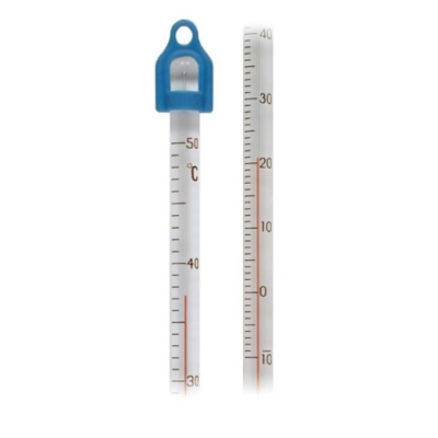 Thermometer Red Spirit Filled Total Immersion