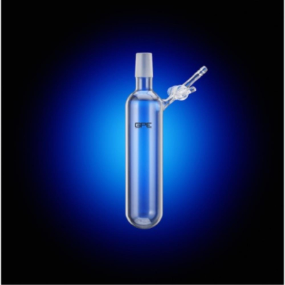 J Young Schlenk Flask Cylindrical With Glass Tap And Cone