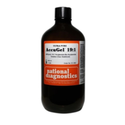 SequaGel AccuGel 19:1 Monomer Solution (40%) for DNA/RNA Electrophoresis Gel