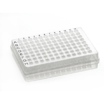 Azenta Life Sciences Standard 96 Well PCR Plate Skirted H1 Cut Corner