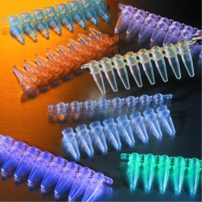 Corning 0.2mL Polypropylene 8-Tube PCR Tube Strips with Cap Strips