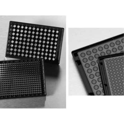 Corning 384 Well High Content Imaging Microplate  with Glass Bottom & Lid