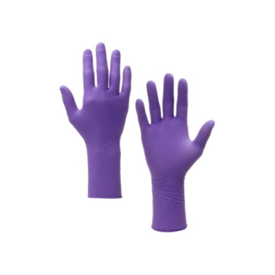 PURPLE NITRILE XTRA Gloves 30cm