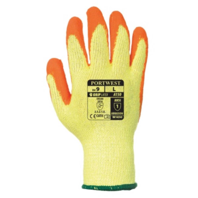 Portwest A150 Orange Latex General Handling Glove
