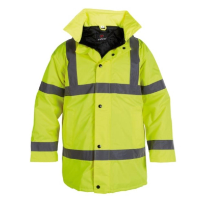 Yellow Hi-Vis Traffic Jacket Class 3
