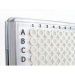 Azenta Life Sciences FrameStar 384 Well PCR Plate Skirted Clear Frame White Wells Roche Style A24 P2