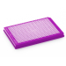 Azenta Life Sciences FrameStar 384 Well PCR Plate Ultra-Rigid Skirted Purple Frame Clear Wells A24 C