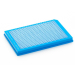 Azenta Life Sciences FrameStar 384 Well PCR Plate Ultra-Rigid Skirted Blue Frame Clear Wells A24 Cut