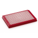 Azenta Life Sciences FrameStar 384 Well PCR Plate Ultra-Rigid Skirted Red Frame Clear Wells A24 Cut