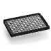 Azenta Life Sciences FrameStar 96 Well PCR Plate Semi-Skirted ABI Style with Upstand Black Frame Cle