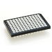Azenta Life Sciences FrameStar 96 Well PCR Plate Semi-Skirted Black Frame White Wells A12 Cut Corner