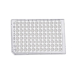 Azenta Life Sciences FrameStar 96 Well PCR Plate Semi-Skirted Clear Frame White Wells H1 Cut Corner
